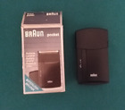 Vintage Braun Pocket Shaver Unused boxed open