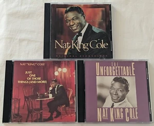 NAT KING COLE - 3 CD LOT Simply Unforgettable/ Just One of Those Things And More - Picture 1 of 11