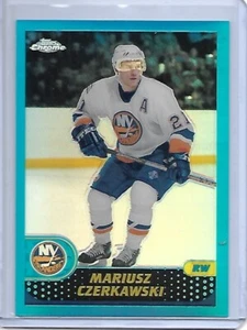 2001-02 TOPPS CHROME HOCKEY MARIUSZ CZERKAWSKI REFRACTOR HOCKEY CARD - Picture 1 of 1