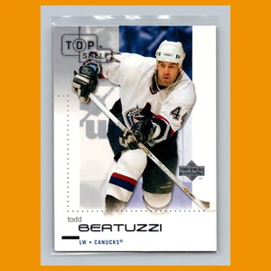 Todd Bertuzzi #85 2002 Upper Deck Top Shelf Vancouver Canucks Hockey Card NHL NM - Foto 1 di 3
