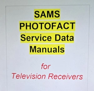 Sams Photofact 2432-2 Service Manual for Sampo Television Model K1342 K1342S - Picture 1 of 1