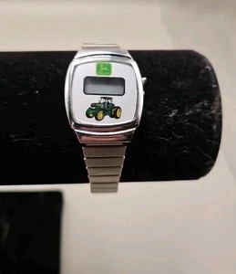 Vintage Damen oder Kinder John Deere Digitaluhr braucht Batterie - Bild 1 von 8