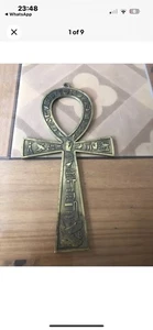 ANKH LEBENSSCHLÜSSEL GROSSES SYMBOL AUS DEM ALTEN PHARAONISCHEN ÄGYPTEN GESCHICHTE ANTIKEN - Bild 1 von 9