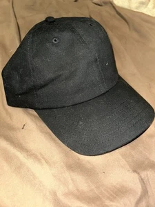 MaxinoutNBlackinout LLC Plain All Black Baseball ⚾️ Cap - Picture 1 of 5
