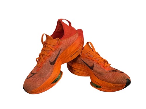 Nike Air Zoom Alphafly Next% Barely Volt Orange Black Men\'s Size 10 CZ1514-700 Nike Air Zoom Alphafly Next% Barely Volt Orange Black Womens  main image 4