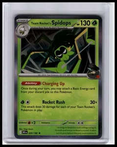 SV10: Destined Rivals #020/182 Team Rocket's Spidops - Picture 1 of 2