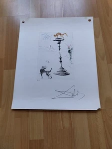 Offset-Lithographie -The Taming of the Shrew Salvador Dali signiert - Bild 1 von 4
