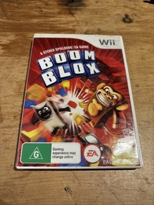 Boom Blox Nintendo Wii with Manual Wii U compatible PAL a Steven Spielberg Game - Picture 1 of 8