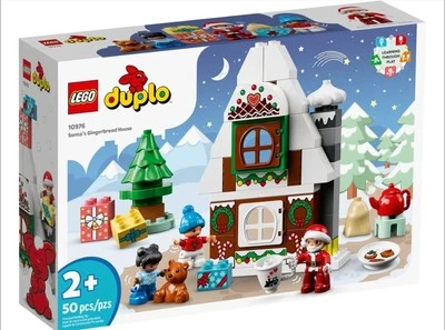 Lego Duplo 10976 Santa's Gingerbread House Christmas New Retired GREAT GIFT  - Image 1 of 4