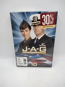 JAG - Complete Tenth 10 Ten FINAL Season DVD NEW/SEALED - Foto 1 di 2