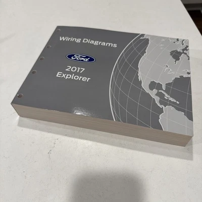 2017 Ford Explorer Factory Electrical Wiring Diagrams Service Manual  - Image 1 of 4