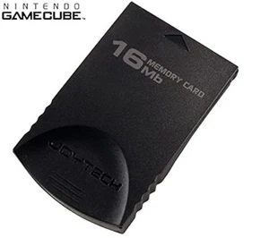 16MB Memory Card For GameCube Wii Expansion Black JS-811B Brand New 2E - Picture 1 of 4