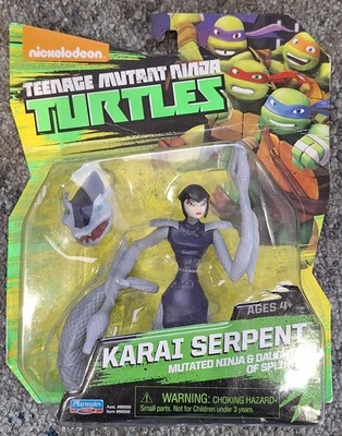 Teenage Mutant Ninja Turtles Karai Serpent Figure Nickelodeon Playmates 2014 - Image 1 of 4