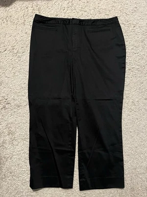 Ralph Lauren Women’s Size 20W Wide Leg Cotton Blend Dress Casual Pants - Image 1 of 4
