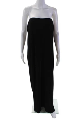 Rachel Zoe Womens Textured Sleeveless Open Back Flowy Dress Black Size 10 - Image 1 of 4