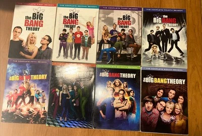 The Big Bang Theory: Complete Seasons 1-8 DVD TV Series  Boxed Set Assorted - Image 1 of 2