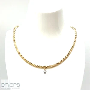 Collier WELLENDORFF 750er Gelbgold 18kt Gold Brillant Goldkordel Comtesse 1711 - Bild 1 von 13