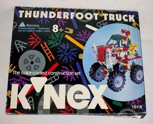 Vintage 90er K'nex großer 3,5" Reifen 8er Set + extra Teile Thunderfoot Truck - Bild 1 von 3