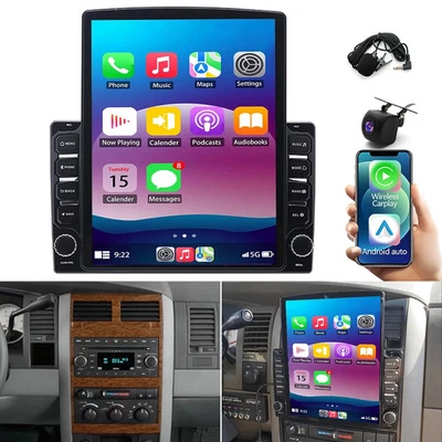 2+64GB 9.7"Android 15 Radio CarPlay GPS Navi FM/RDS For Dodge Durango 2004-2009 - Image 1 of 4