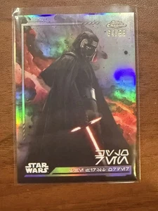 2024 Topps Chrome Star Wars Kylo Ren /99 Aurebesh Refractor AV-115 - Bild 1 von 1