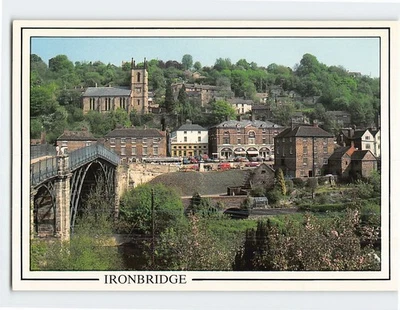 Postcard Ironbridge in Shropshire England - Image 1 of 2