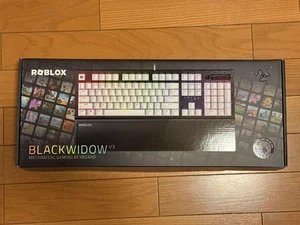 Razer BlackWidow V3 Roblox Edition Gaming Keyboard Chroma RGB US Layout Boxed - Picture 1 of 12