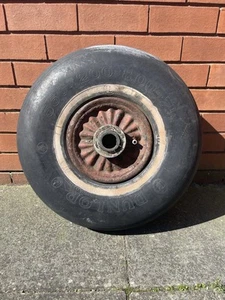 WW2 German JU88 Junkers Luftwaffe Aircraft Plane Tail Wheel Inc Date Plate Rare - Picture 1 of 24