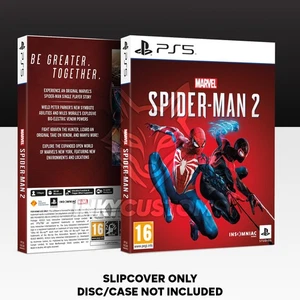 Marvel's Spider-Man 2 PS5 Custom Schutzhülle Hülle Case oder Steelbook OHNE SPIEL - Bild 1 von 15