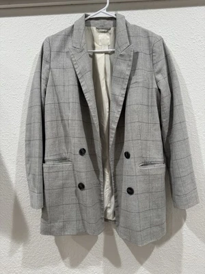 H&M Women’s Blazer Size Small Plaid - Image 1 of 4