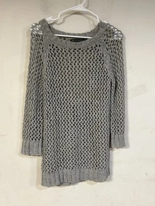 Blusa de ganchillo Outback roja para mujer talla pequeña gris verdoso - Imagen 1 de 5