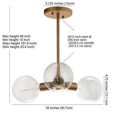 COLGANTE SAFAVIEH HARKIN 3LT 18 PULGADAS, precio reducido 2172762657 PND4011A Foto 1 de 4