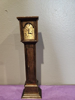 Vintage Dollhouse Grandfather Clock/HOM House of Miniatures X-ACTO Mint - Image 1 of 4