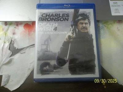 DEATH WISH 4~THE CRACKDOWN~1987 NEW SEALED BLU-RAY CHARLES BRONSON KAY LENZ Foto 1 de 2