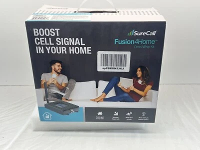SureCall Fusion4Home Cell Phone Signal Booster Omni/Whip Kit 5G/4G New - Image 1 of 4