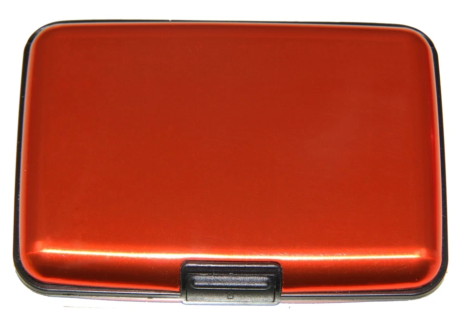 Cartera de viaje elegante con bloqueo RFID de aluminio para hombres y mujeres Foto 1 de 1