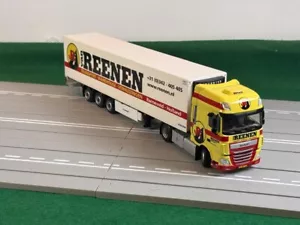 WSI truck models, DAF XF SSC 4X2 Reefer Trailer 3 Axle , VAN REENEN - Picture 1 of 15