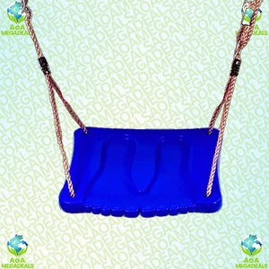 2in1 Kinderschaukel Schaukel Schaukelbrett Stehschaukel Ultrakidz blau *NEU*🔝 - Bild 1 von 5