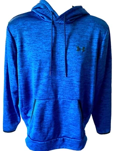 Under Armor Mens Blue Sweatshirt Hoodie Size M - Picture 1 of 9