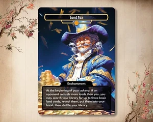 Land Tax - High Quality Custom Card [  Alternative Custom Art ] - Picture 1 of 1