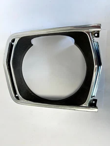 1968 Plymouth Valiant Right Headlight Headlamp Bezel Chrome 2786042 NOS - Picture 1 of 3
