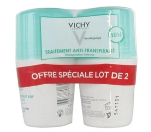Desodorante antitranspirante Roll On VICHY hipoalergénico 48H 2 x 50 ml - Imagen 1 de 5