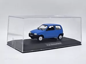 Fiat Cinquecento - 1991 + teca rigida - FIAT STORY - Hachette 1:43 1/43 - Foto 1 di 2