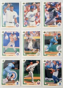 Cartas coleccionables mixtas (9) BÉISBOL (Ref.M009) 1991 baraja superior Juan Agosto - Imagen 1 de 8