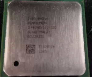 Intel® Pentium® 4 Processor 2.40 GHz, 512K Cache, 533 MHz FSB P/N: SL6RZ - Picture 1 of 5