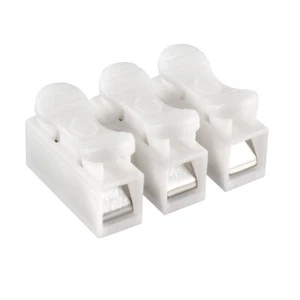 20 Pcs Connecteur à fil ressort Connecteur bornier à pince pour câble électrique - Photo 1/4