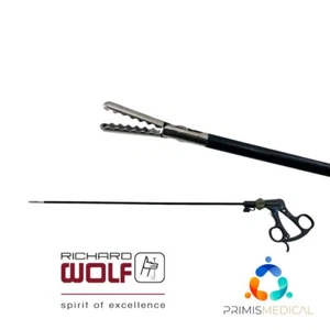 Richard Wolf 8394.2937 5mm Laparoscopic Grasper w/ 8393.0002 Handle 23-3/4" - Picture 1 of 4