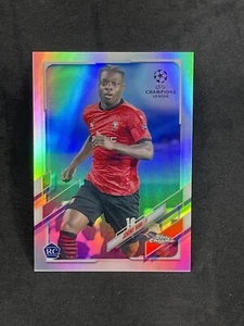 2020-21 Topps Cromato UEFA Jeremy Doku RC Refrattore Belgio Rookie - Foto 1 di 2