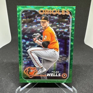 2024 Topps Series 1 Tyler Wells Green Foil /499 Baltimore Orioles #251 - Picture 1 of 2