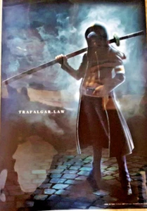 One Piece B3 Clear Poster Trafalagar Law Banpresto Ichiban Kuji /Shipped Rolled - Picture 1 of 3