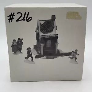 Dept 56 Set Of 4 The Heritage Village Childe Pond And Skaters 5903-0 Retired NOS - Picture 1 of 8